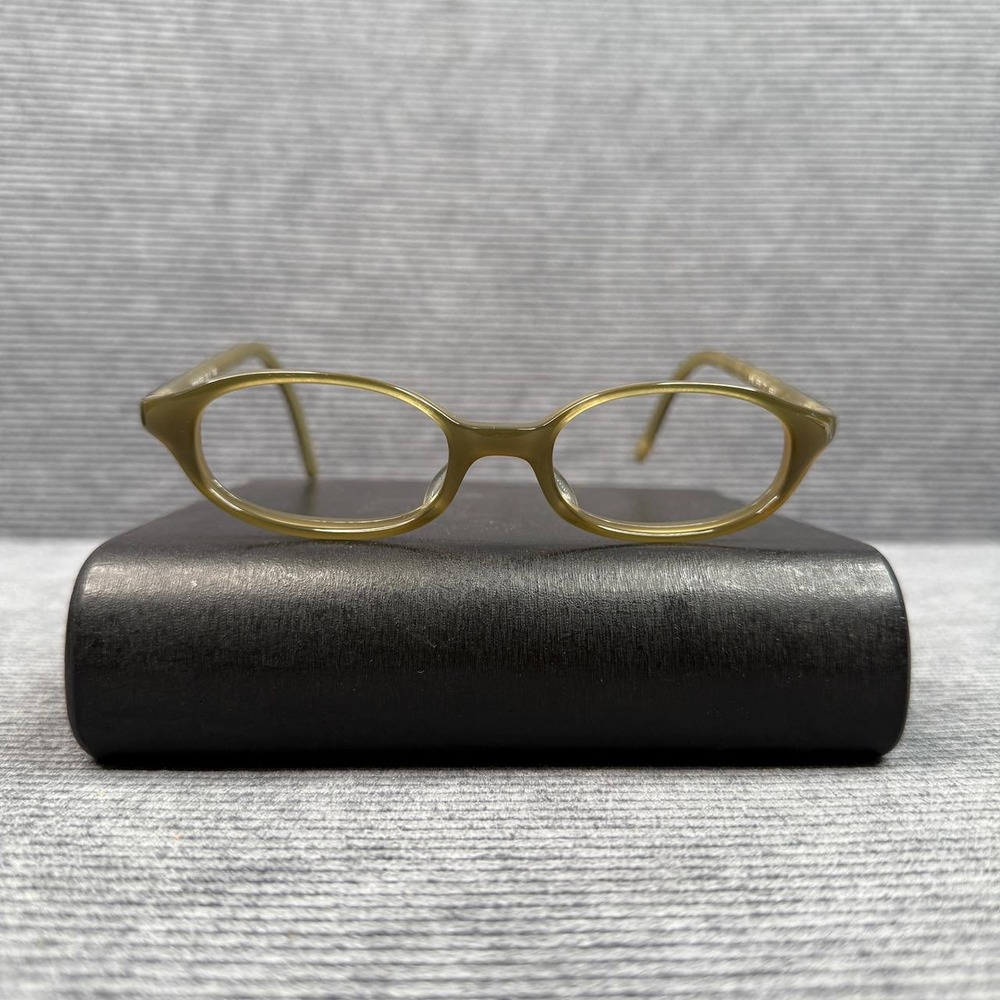 Kata Eyeglasses Style 58 OLV Olive Green Oval Frames 47-18-140 Mens‎ Womens
